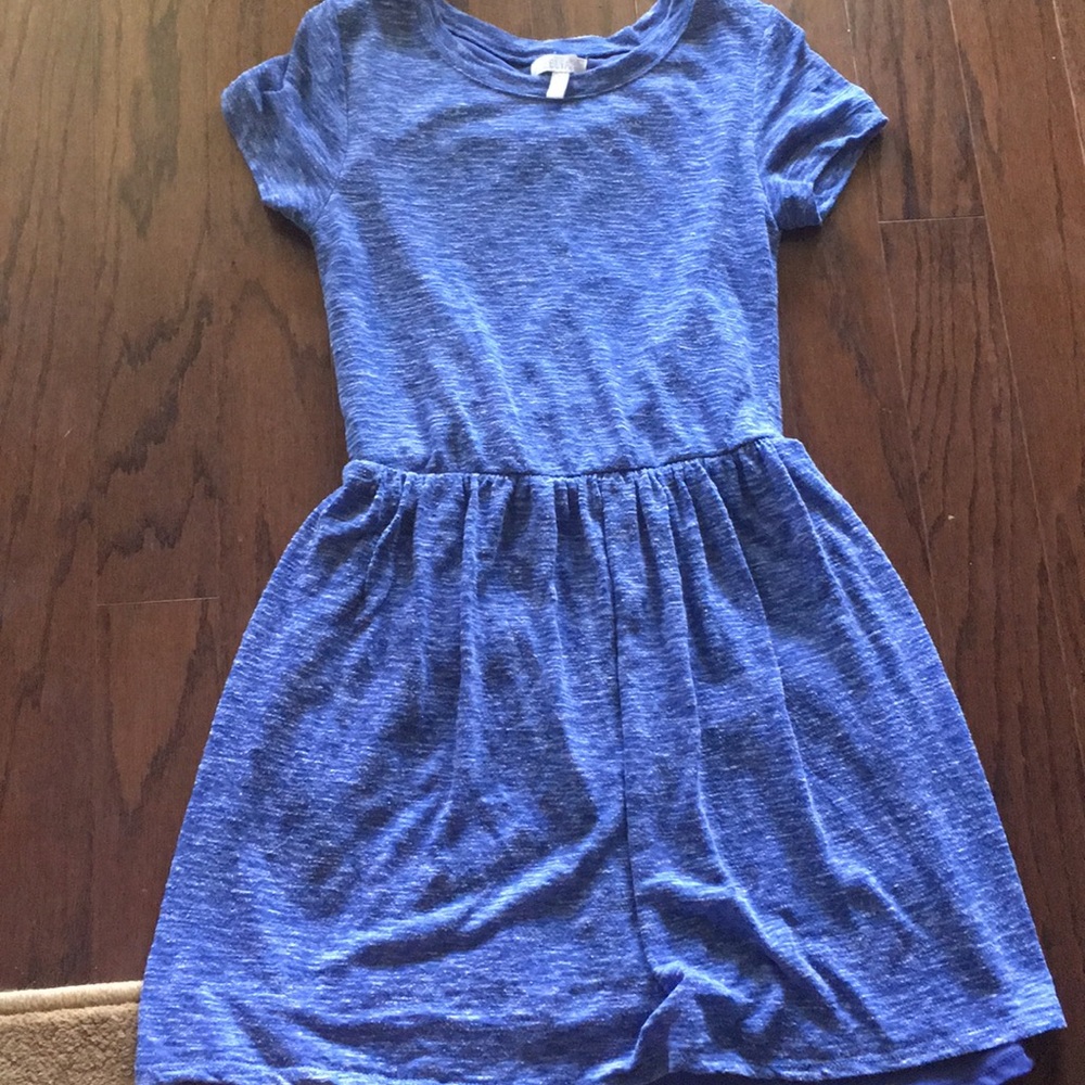 blue summer dress